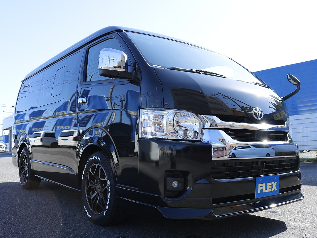 茨城県つくば市にハイエース専門の新車・中古車の展示場を展開！人気のグレード・年式をその場で見比べられます♪皆様のご来場、お問合せを心よりお待ちしております☆