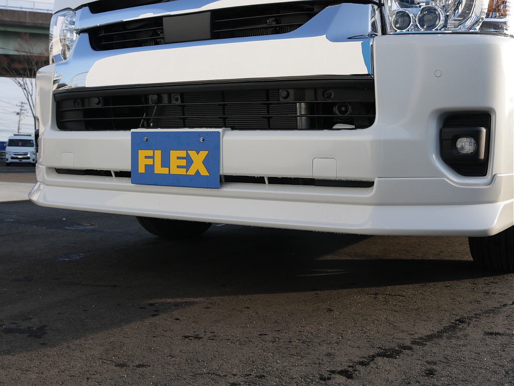 デルフィーノライン　フロントスポイラー装着済み！！フェイスが一気に引き締まりかっこよくなりますね♪