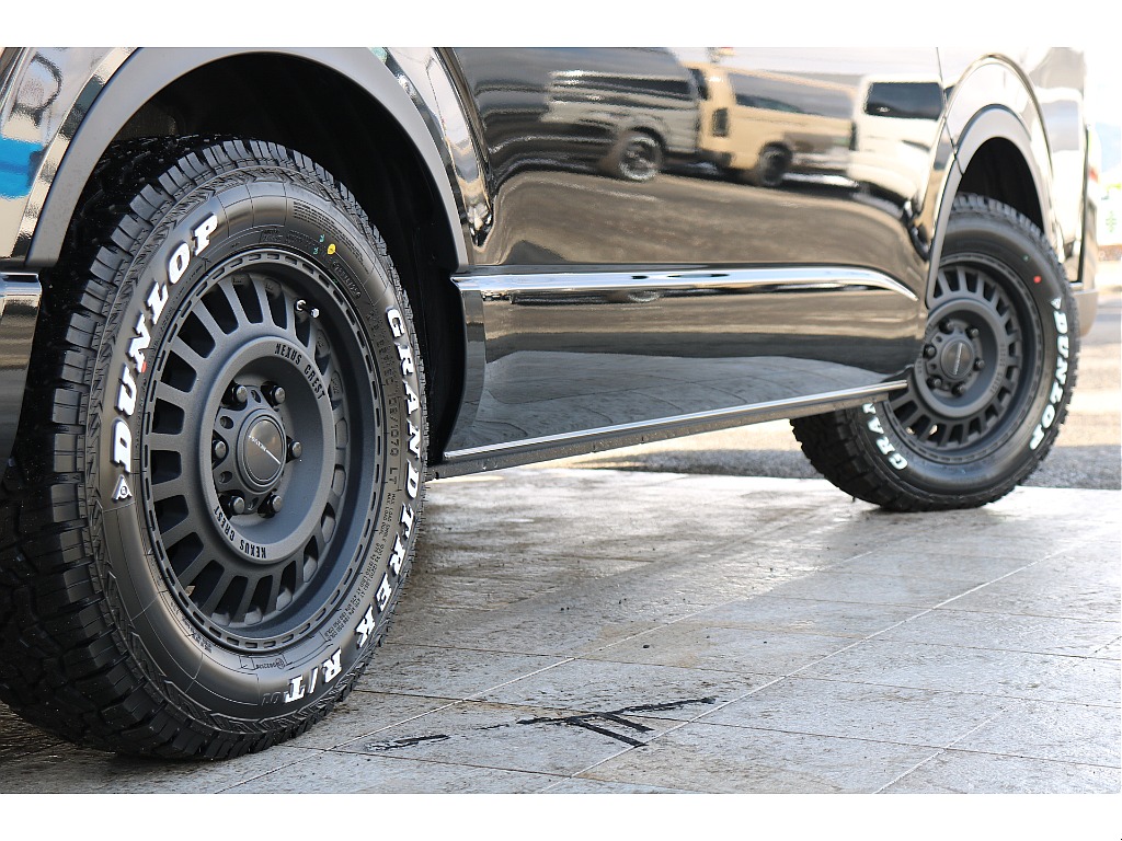 FLEX NC-1 16インチアルミ、ダンロップGRAND TREKタイヤ！