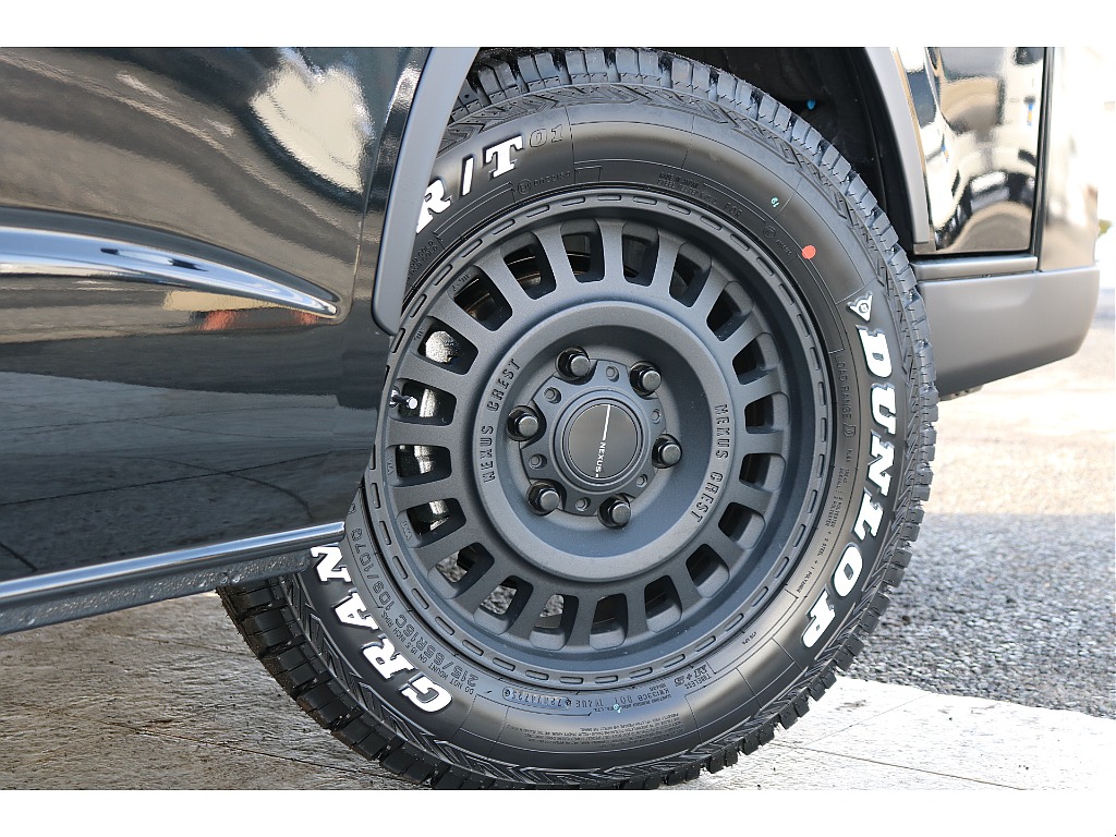 FLEX NC-1 16インチアルミ、ダンロップGRAND TREKタイヤ！