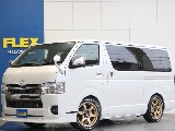 【新車】ハイエースバン　ガソリン2WD　パールホワイト 足元が輝くRAYS　TE37アルミホイール装着済みのお車入庫致しました☆☆