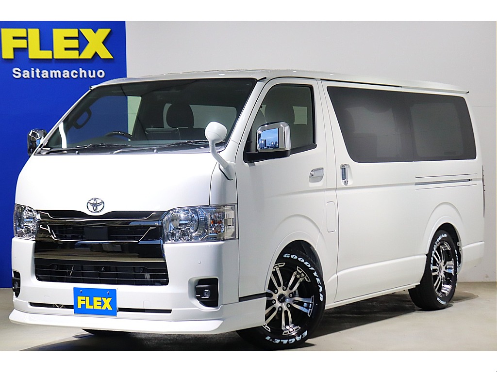 トヨタ&nbsp;ハイエースバン&nbsp;5D2.0スーパーGLダークプライムⅡロング&nbsp;BIG-X11インチナビ&nbsp;埼玉県
