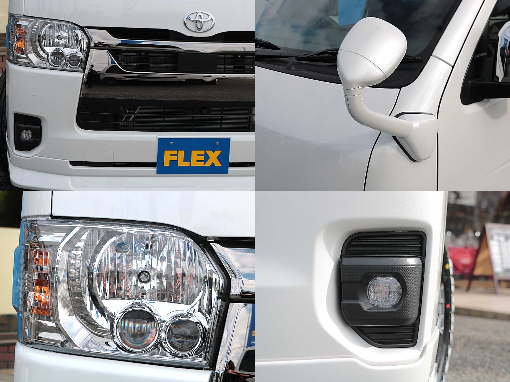 同色ガッツミラーやLEDヘッドライト装備☆