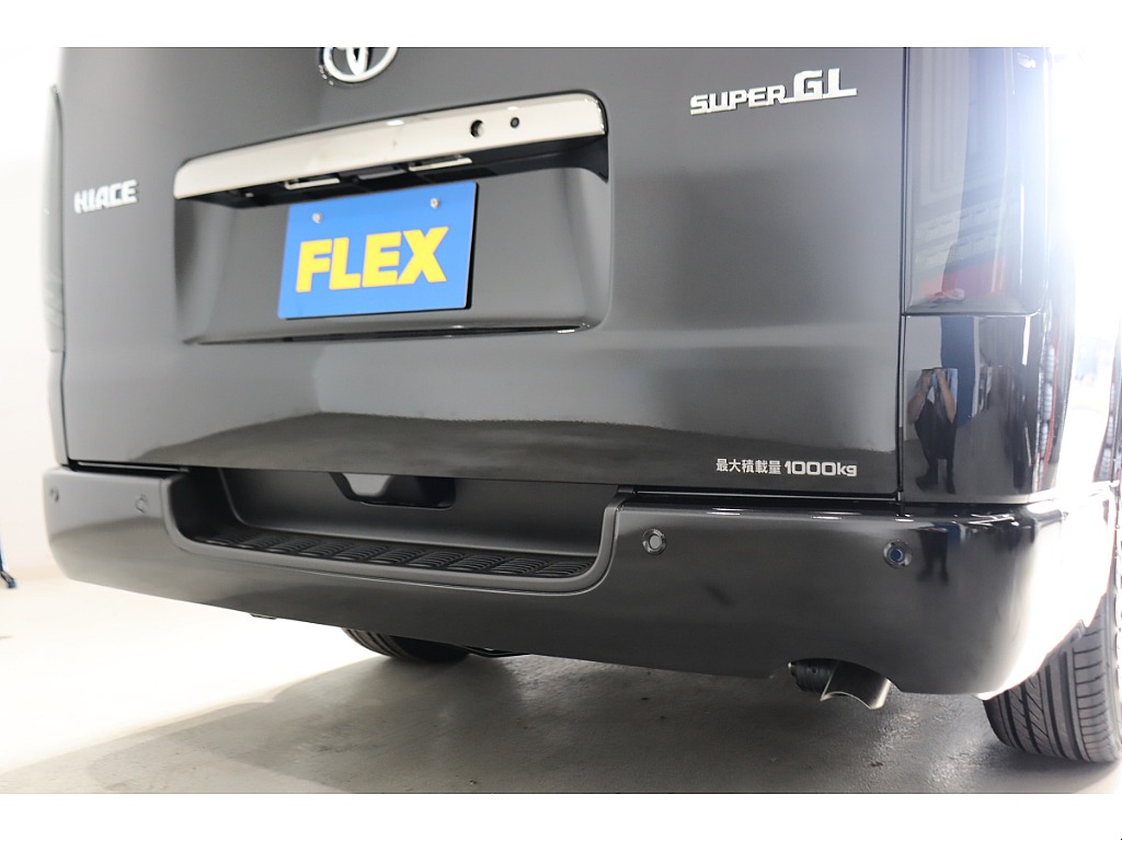 前後にはクリアランスソナーも完備！