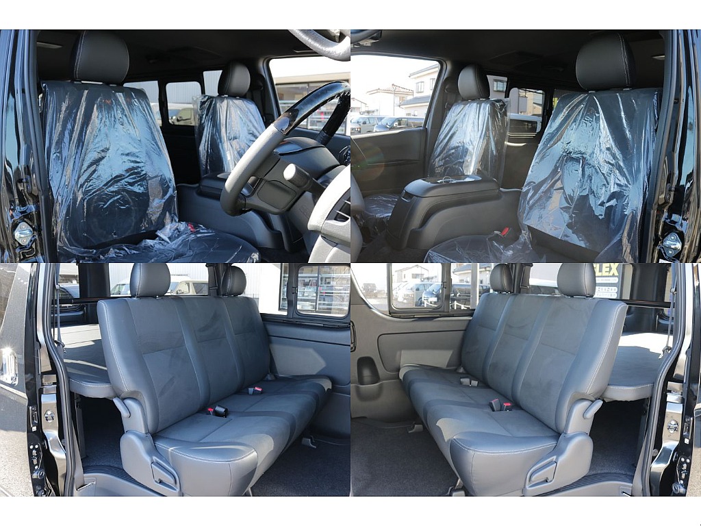 ダークプライムⅡ専用のハーフレザー調シート装備！！