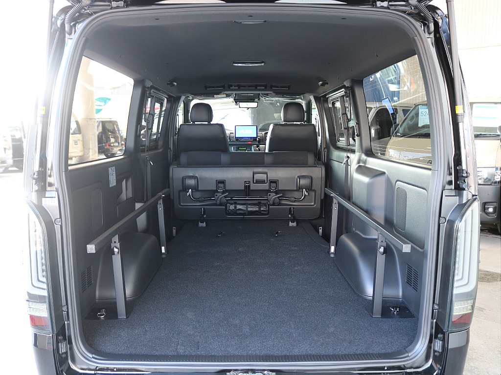 大きなお荷物や長物なども楽々積載可能です☆☆