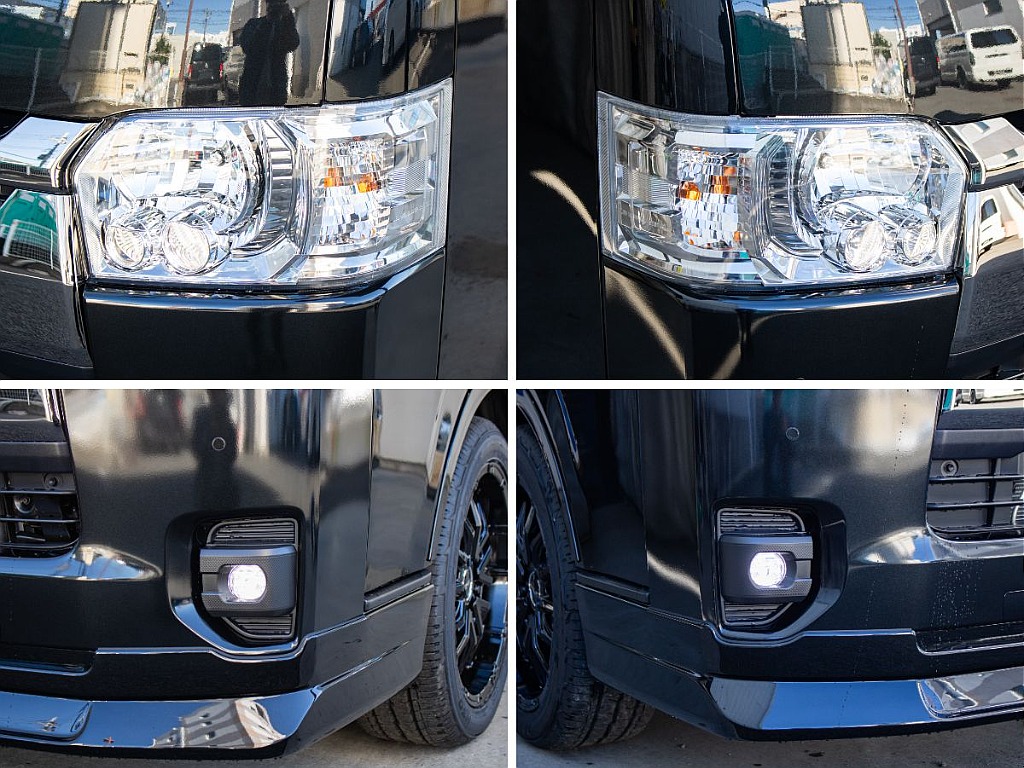 ヘッドライト、フォグランプ共にLEDです！