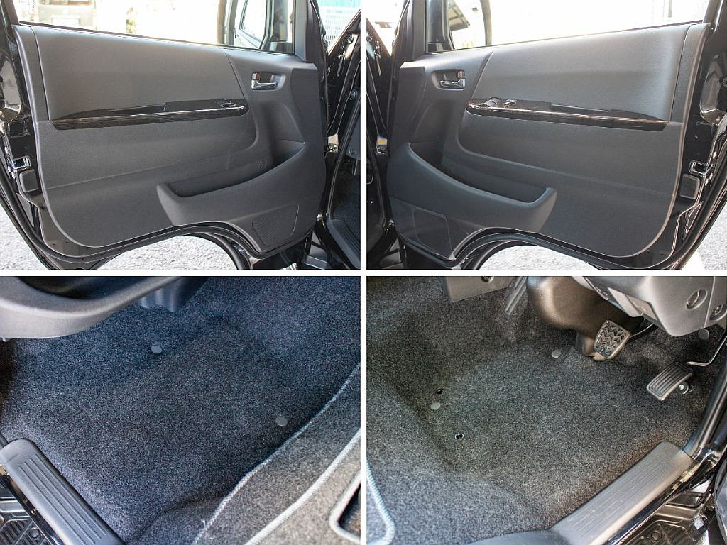 オリジナルの3Dフロアマットを追加で装備することもできます！