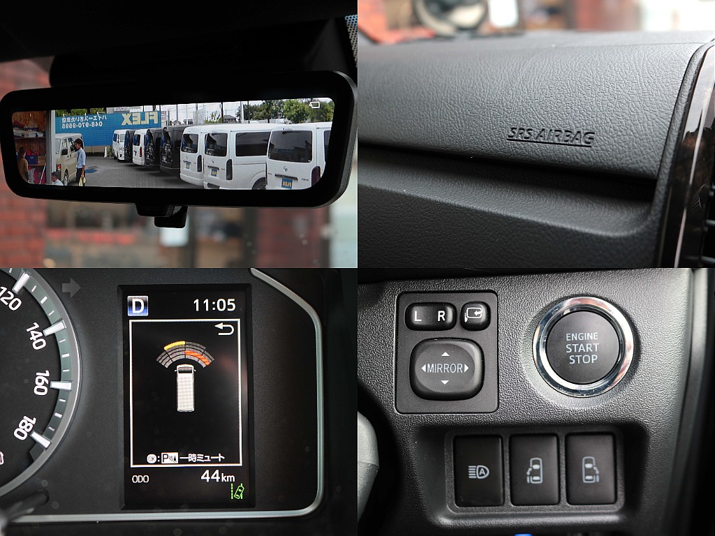 両側パワースライドドアやデジタルインナーミラーも装備済み☆