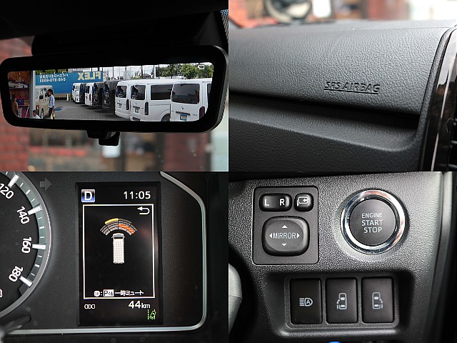 両側パワースライドドアやデジタルインナーミラーも装備済み☆