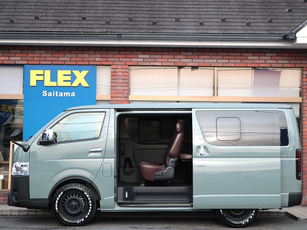 広々開口部が魅力のスライドドア☆