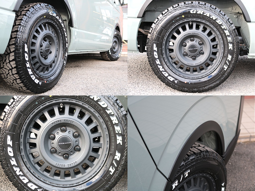 NC-1　１６インチアルミ×ナスカーホワイトレタータイヤ☆