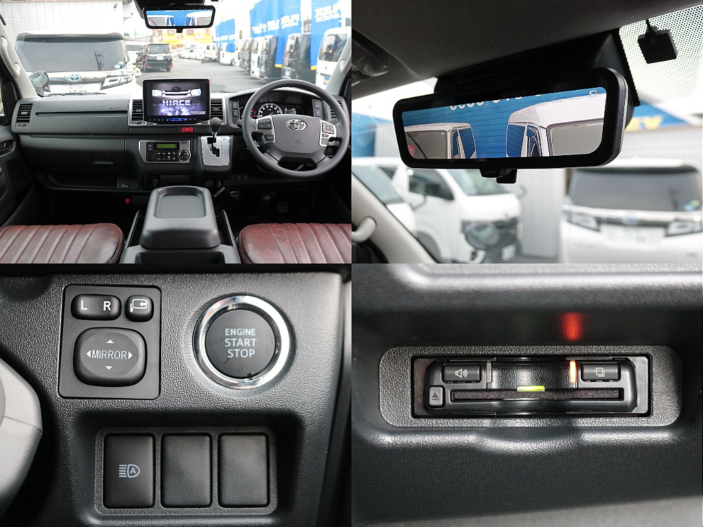 デジタルインナーミラーやプッシュスタートも装備済み☆