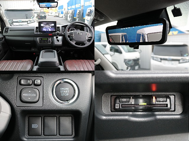 デジタルインナーミラーやプッシュスタートも装備済み☆