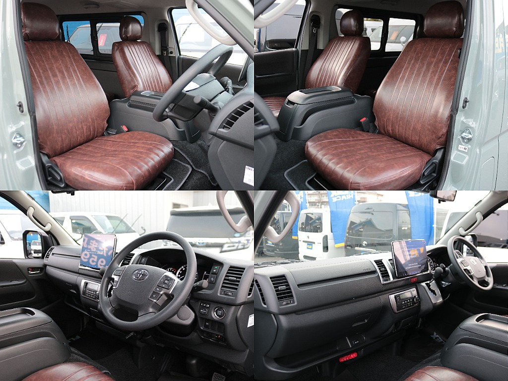 全席KNOT　RECORDSアンティーク調シートカバー☆