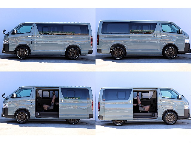 スライドドア付きで乗り降りも楽々です♪