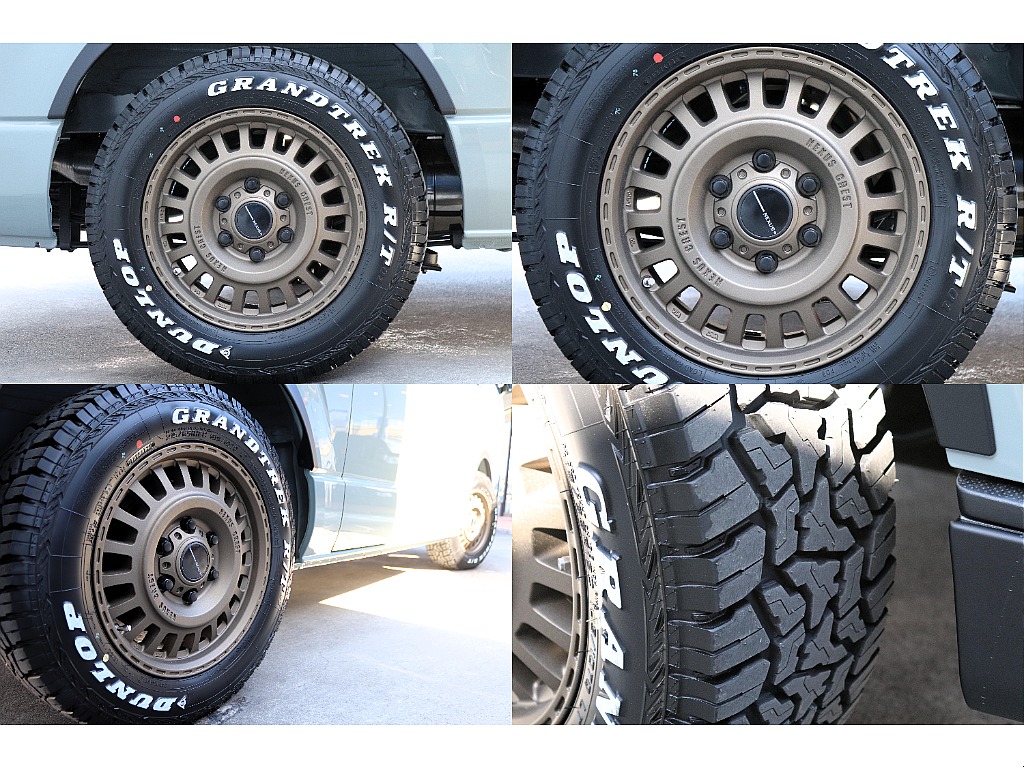 NC-1デザートゴールド１６インチ＆グラントレックR/Tライヤ♪