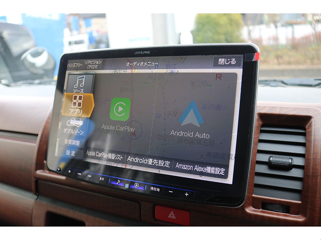 Apple Car play、Android Auto！
