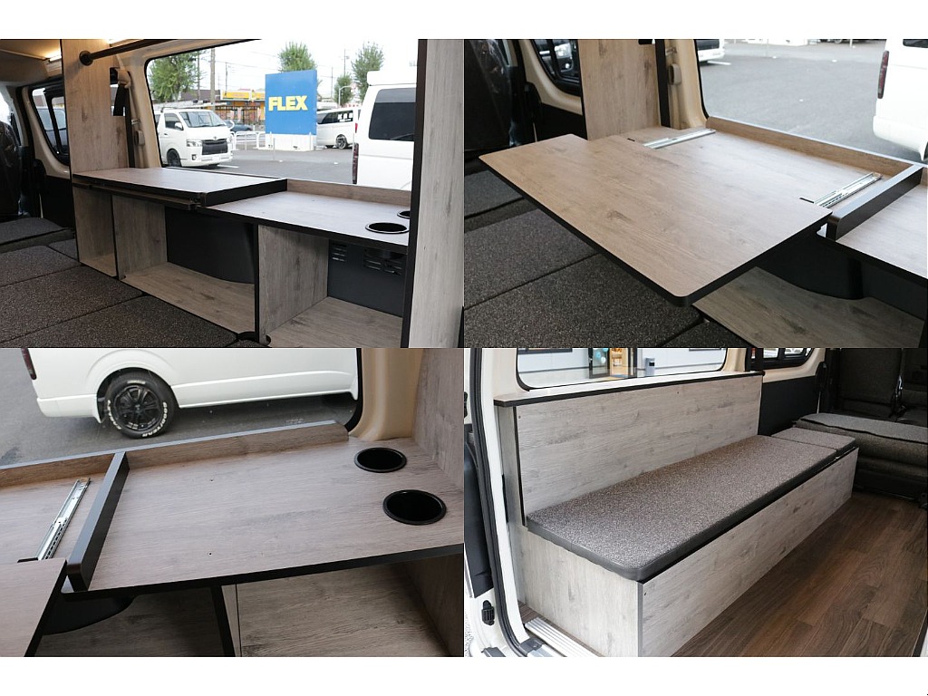 格納式テーブル装備！！