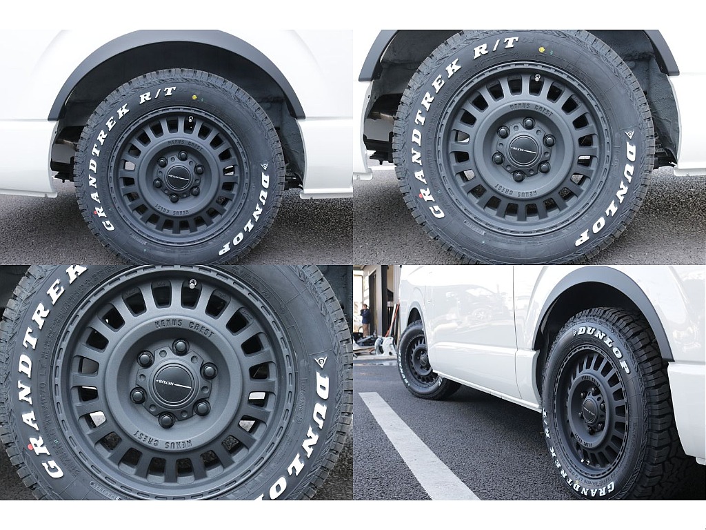 オリジナルNC-1１６インチアルミグラントレック１６インチタイヤ装備！！