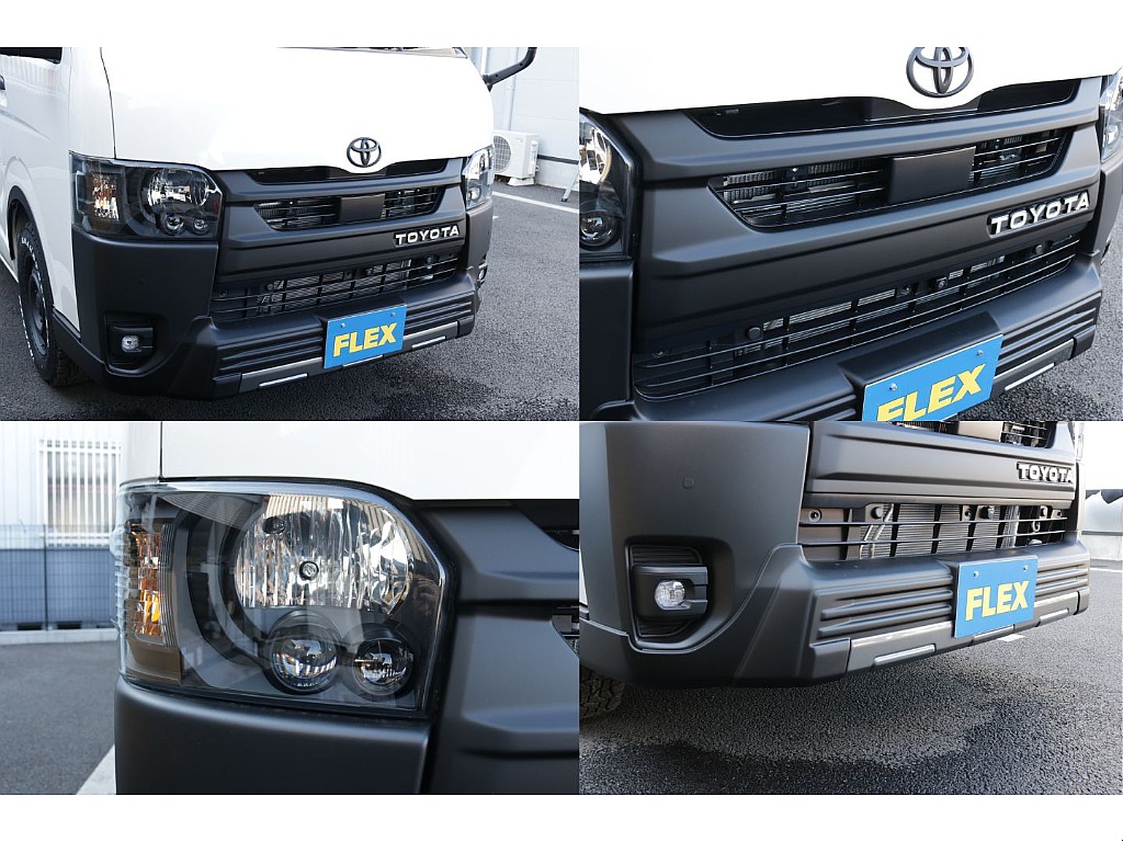 TOYOTAエンブレム付グリル、オリジナルフロントバンパー装着済み！！