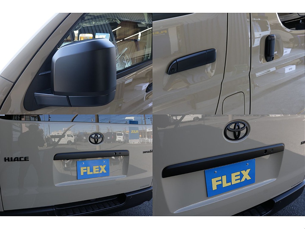 ドアミラー、各所ドアノブマッドブラック塗装済み！！