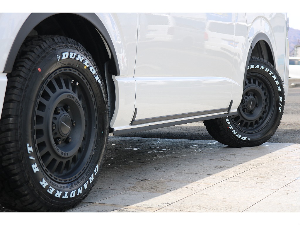 FLEX NC-1 16インチアルミ、ダンロップGRAND TREKタイヤ！