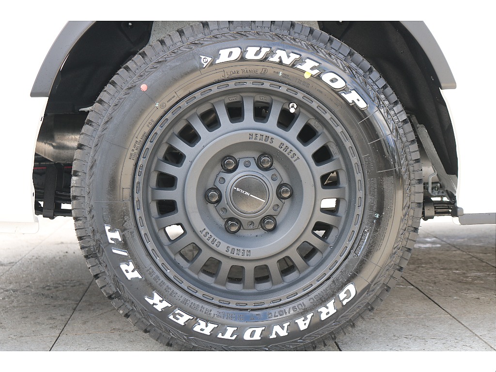 FLEX NC-1 16インチアルミ、ダンロップGRAND TREKタイヤ！