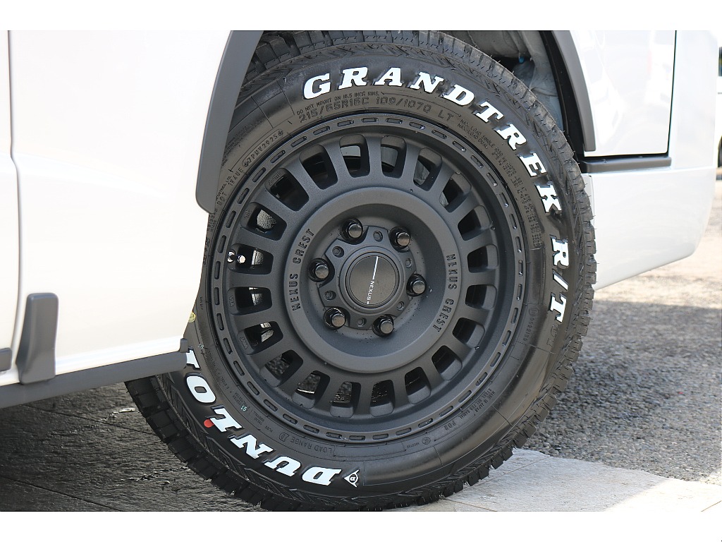 FLEX NC-1 16インチアルミ、ダンロップGRAND TREKタイヤ！