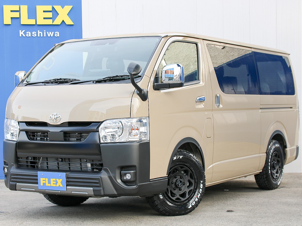 新車ハイエースバン スーパーGL アースカラーパッケージ ガソリン2WD 入庫致しました！！