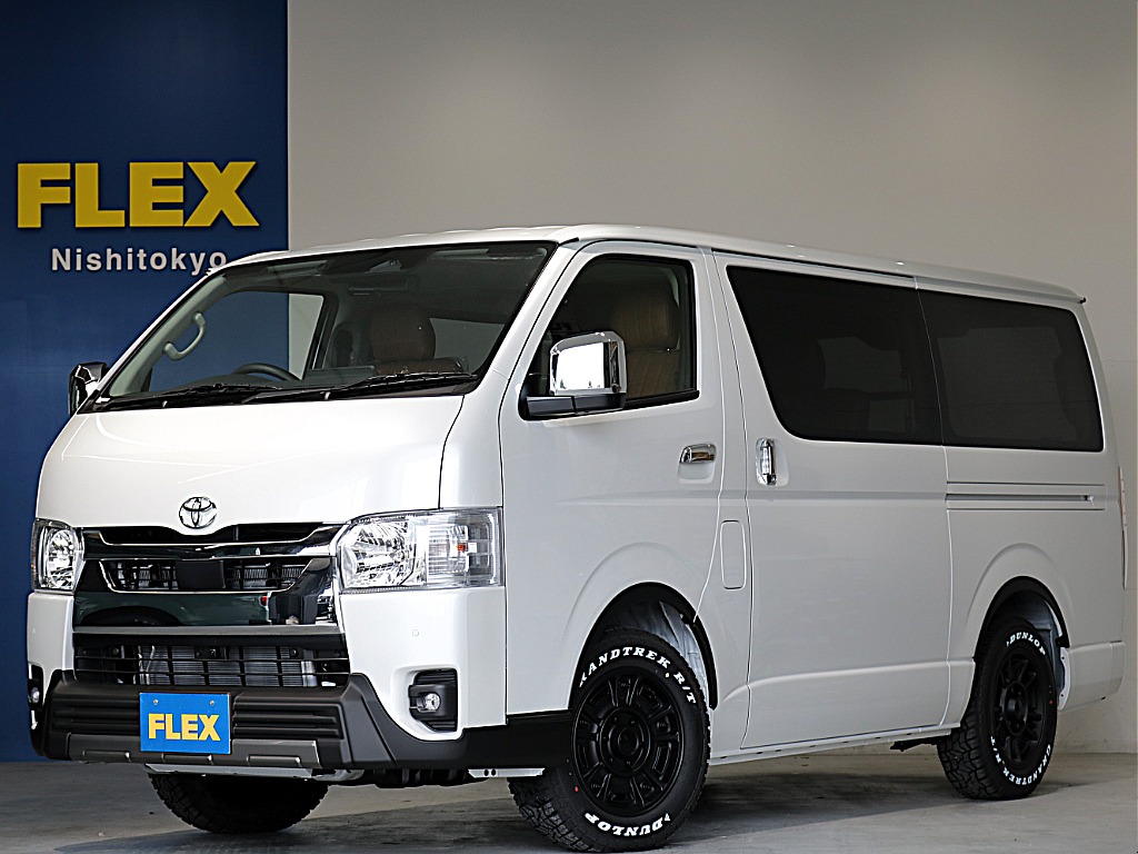 新車ハイエースＶスーパーGL2800ディーゼル２WD！新品オリジナル１6インチアルミ！新品ベットＫＩＴ装備！オリジナルパーツ多数装備！