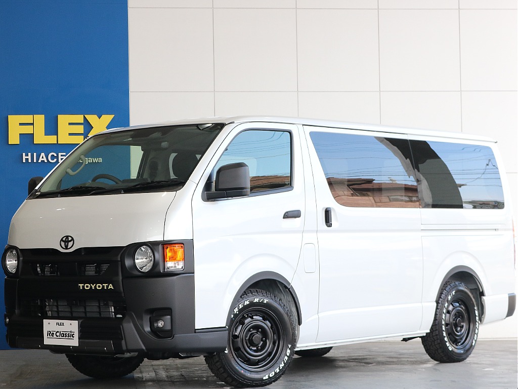 【新車新型】ハイエース バン ダークプライムⅡ ディーゼル ２WD ※緊急入庫※9型の新車で丸目ヘッドライトの車入庫☆☆