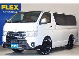 【新車入庫】ハイエースバン　スーパーGL　ディーゼル２WD　新品タイヤ/アルミホイール　シートカバー　ベッド付き☆