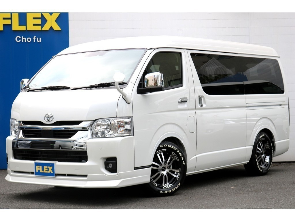 【新車】ハイエースワゴン 8ナンバーキャンピング ガソリン2WD