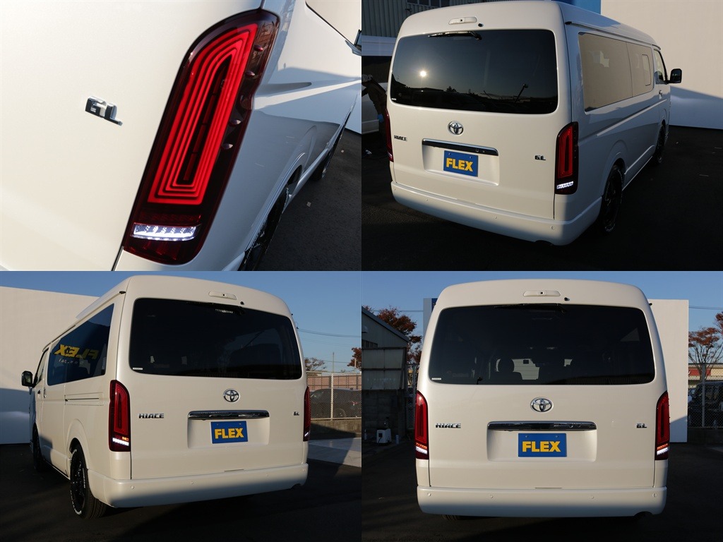 ネオ　トレースLEDテールランプRED装着！！従来のテールランプにはない奥行きのある立体的なデザイン！！