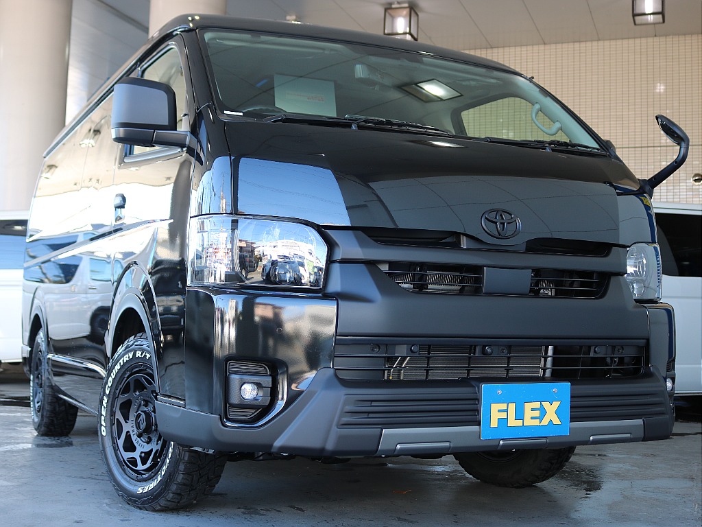 ブラックエディションなのでメッキ部がマットブラック塗装されています！