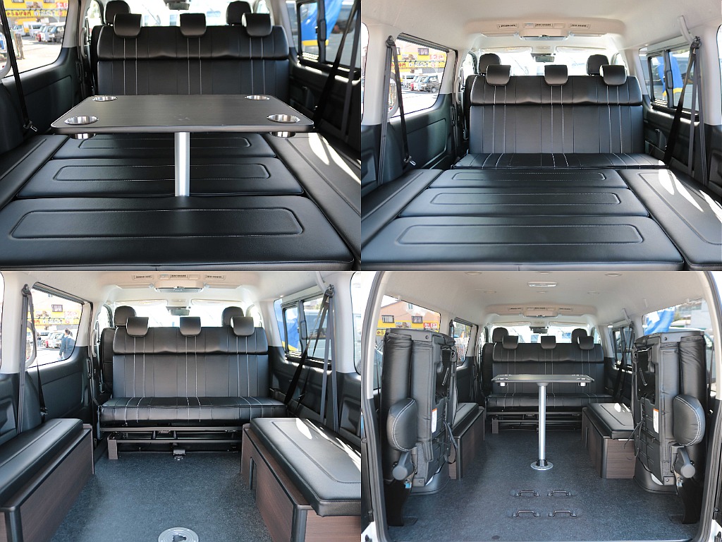 対面対座フルフラットなど多彩なシートアレンジが可能☆