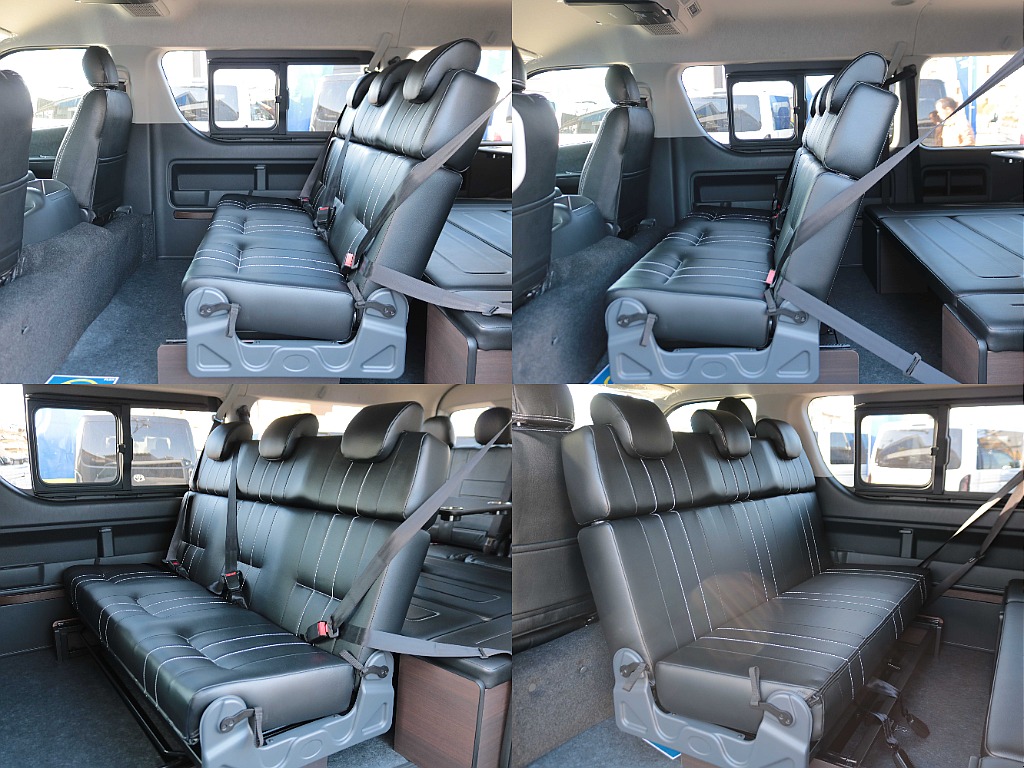 展開可能2列目座席シート☆