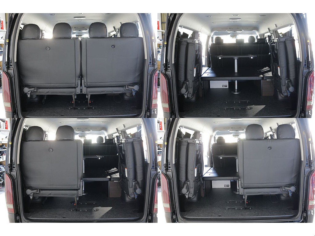 ４列目も跳ね上げ可能になります！！