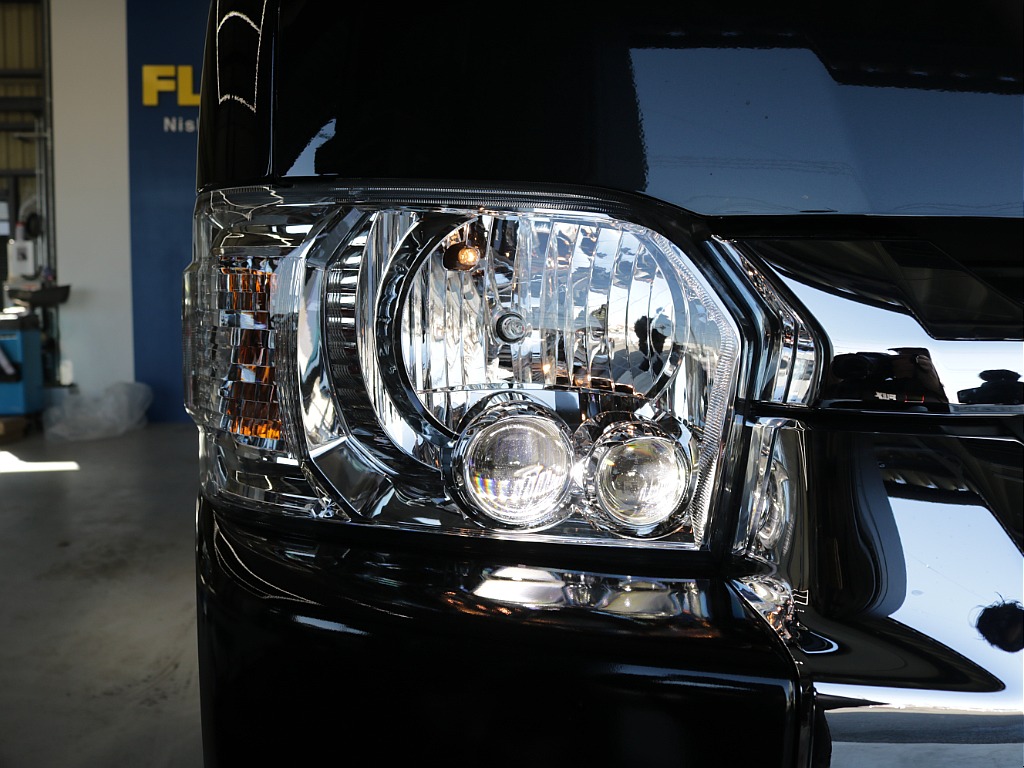 新車ワゴンＧＬファミリーに好評のＮＥＷＡＳシートアレンジ車両入庫！オリジナルフロントスポイラーオリジナルオーバーフェンダーオリジナルＬＥＤテールオリジナル１７インチアルミＢＩＧ－Ｘ１１インチナビ装備！