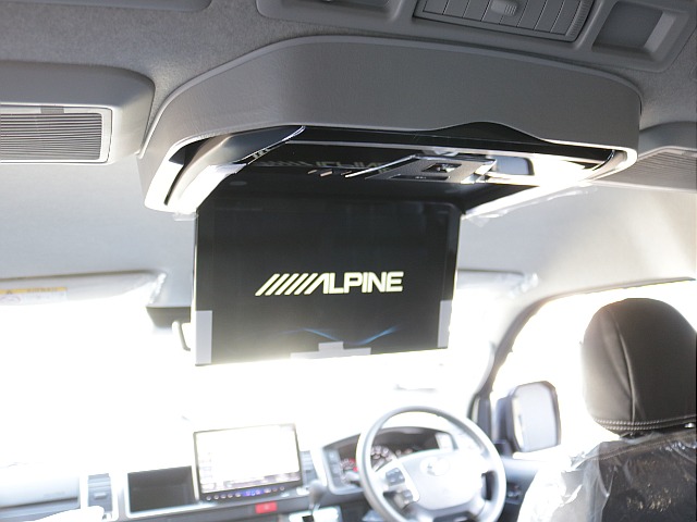 大画面アルパインＢＩＧ－Ｘ１１インチナビアルパイン１２．８フリップダウンモニター装備！！