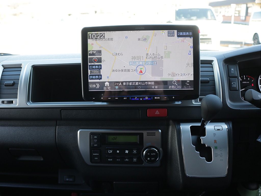 新車ワゴンＧＬファミリーに好評のＮＥＷＡＳシートアレンジ車両入庫！オリジナルフロントスポイラーオリジナルオーバーフェンダーオリジナルＬＥＤテールオリジナル１７インチアルミＢＩＧ－Ｘ１１インチナビ装備！