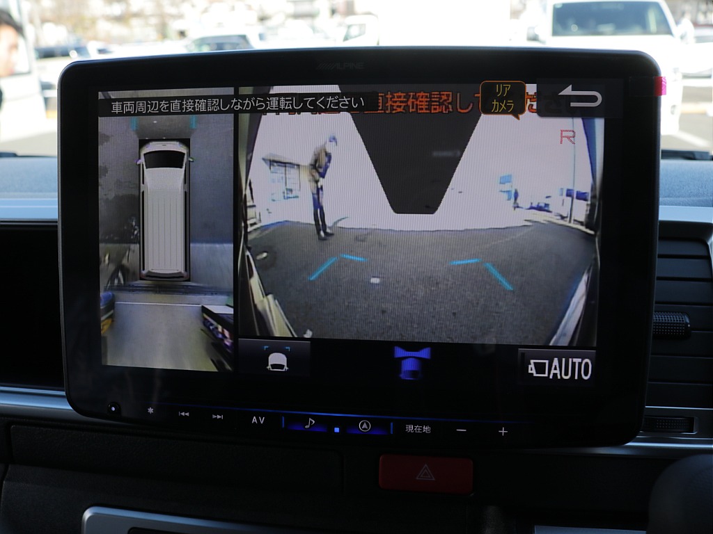 新車ワゴンＧＬファミリーに好評のＮＥＷＡＳシートアレンジ車両入庫！オリジナルフロントスポイラーオリジナルオーバーフェンダーオリジナルＬＥＤテールオリジナル１７インチアルミＢＩＧ－Ｘ１１インチナビ装備！