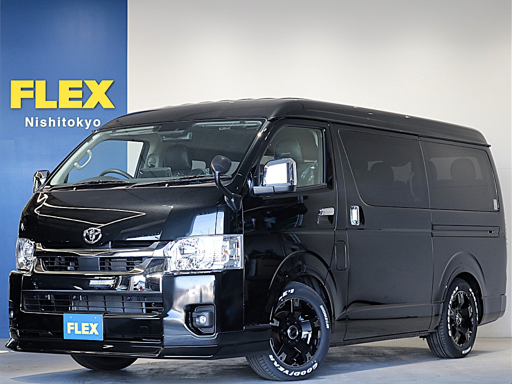 新車ワゴンＧＬファミリーに好評のＮＥＷＡＳシートアレンジ車両入庫！オリジナルフロントスポイラーオリジナルオーバーフェンダーオリジナルＬＥＤテールオリジナル１７インチアルミＢＩＧ－Ｘ１１インチナビ装備！