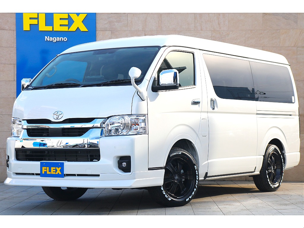 ハイエース長野店までお問合せお待ちしております！ 新車ハイエースワゴンGLガソリン4WDシートアレンジNEWAS！