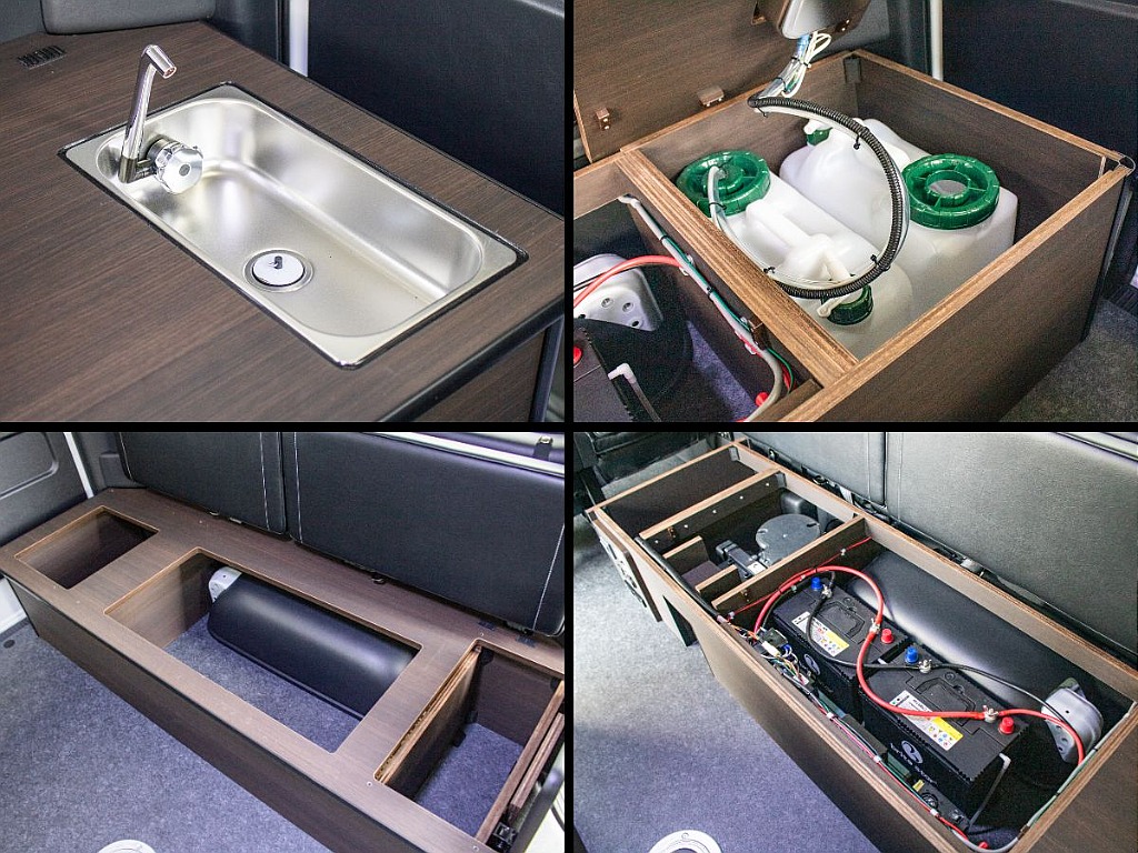 簡易的なシンクも装備しております！