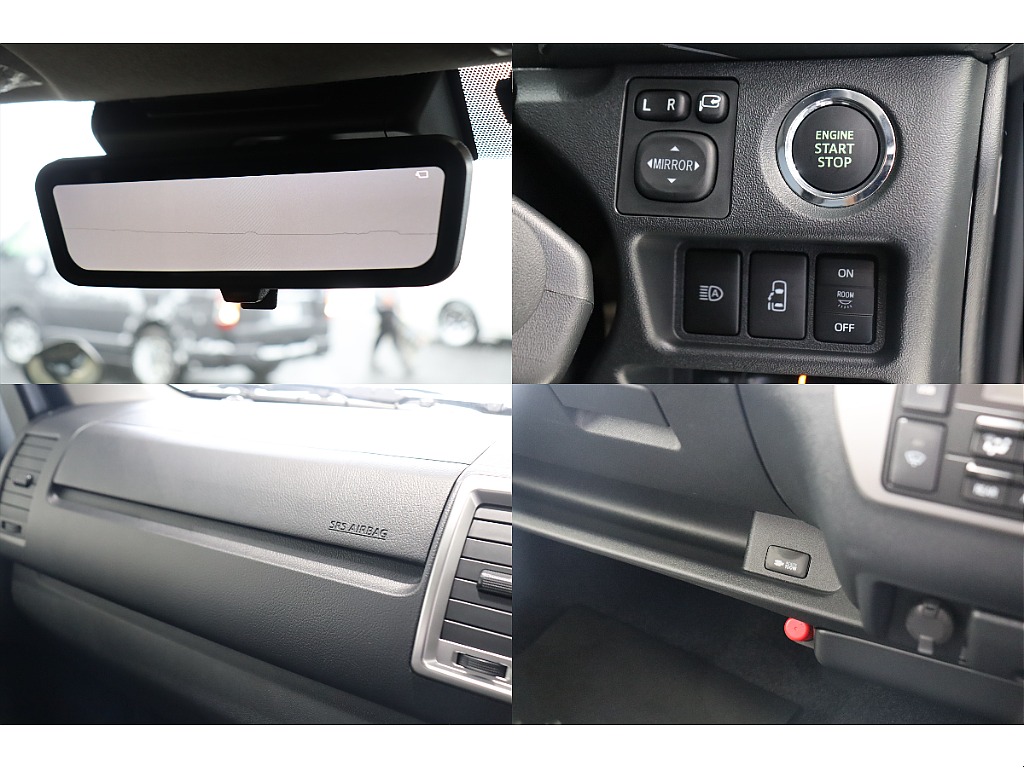 デジタルインナーミラーなど各所に便利な機能も搭載！