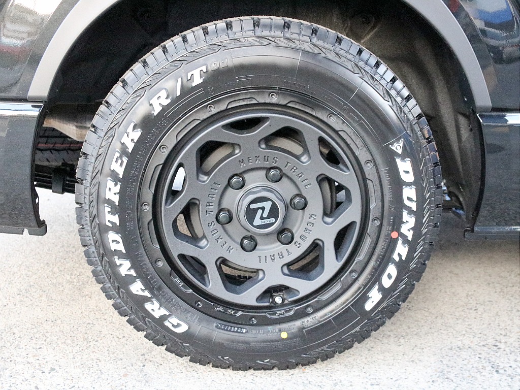 FLEXオリジナル ネクサストレイル 16インチアルミホイール＆ダンロップタイヤ グランドトレックタイヤ付き！！