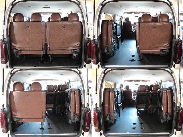 広々ラゲッジスペースも確保可能☆