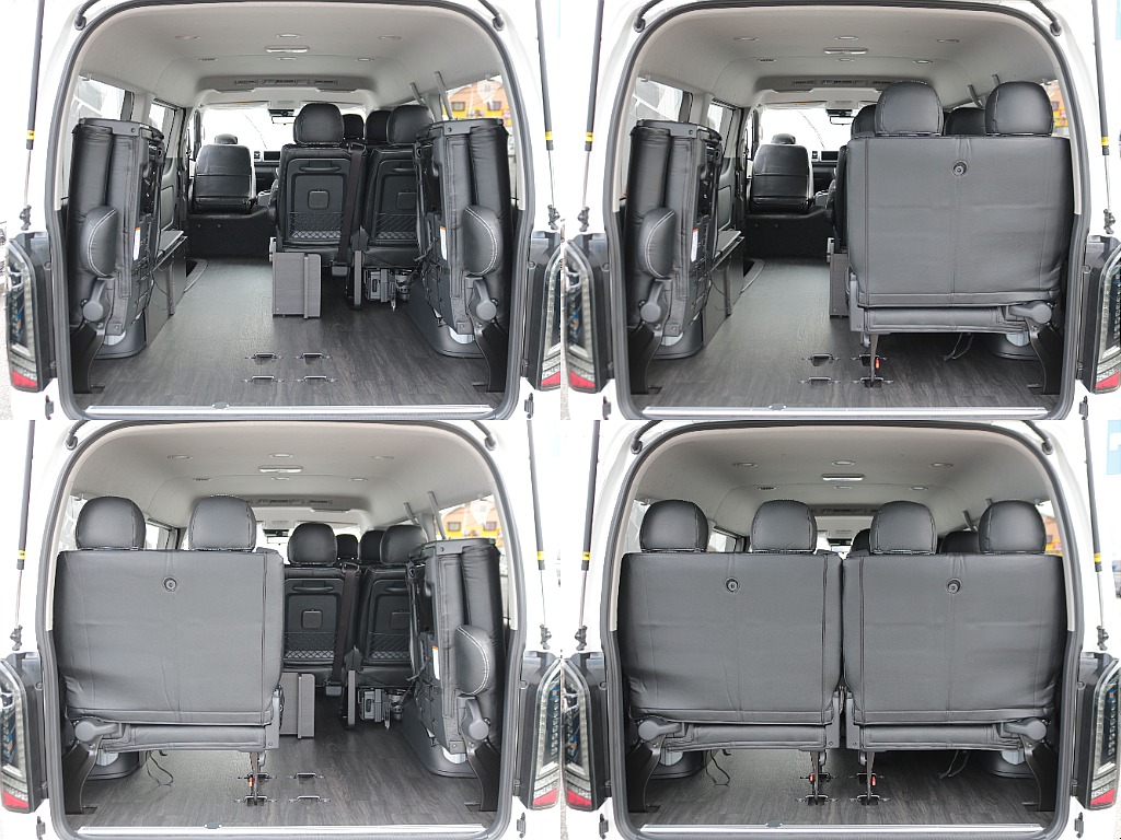 広々ラゲッジスペースも確保可能☆